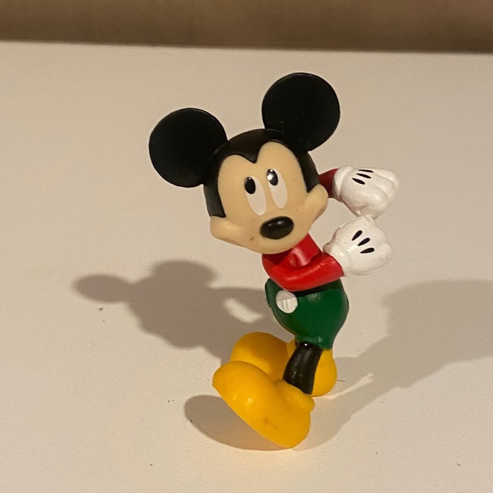 Mini Mickey‎ Mouse Figurine | Cake Topper | 2.25" Collectible